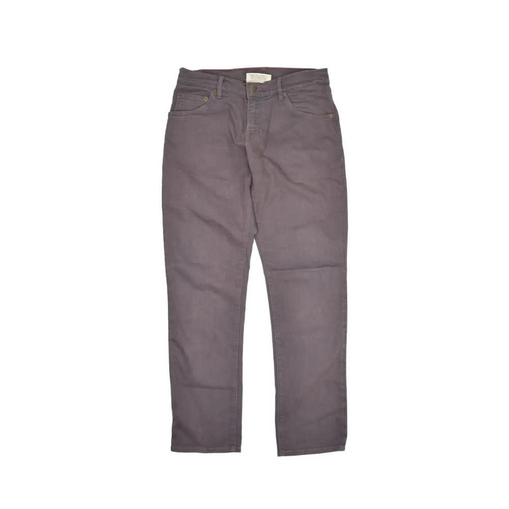 Raleigh Denim Martin Slim Taper Jeans Mens 29 Grey USA Made Cotton Stretch